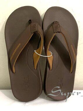 NEW Flojos Men's Memory Foam Flip Flop Sandals